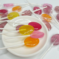 Sucettes sans sucre au Xylitol, saveurs Ananas, Raisin, Orange, Grenade, Pêche, bonbons fruités multicolores en bâtonnets, sachets