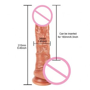महिलाओं के लिए उच्च गुणवत्ता वाले हस्तमैथुन रबर लिंग वास्तविक स्पर्श मांस महिलाओं के लिए प्रमाणित सेक्स खिलौना डिल्डो संग्रह - Product Image 5