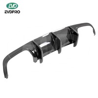 Diffuseur arrière en fibre de carbone de style EVD pour Mercedes Benz Classe C W204 AMG C63 2008-2010