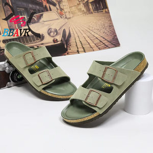 Sandalias de Plataforma con Punta Abierta, Parte Superior de PU, Ligeras, Antideslizantes y Transpirables para Uso en Casa, Oficina y Exteriores - Product Image 1
