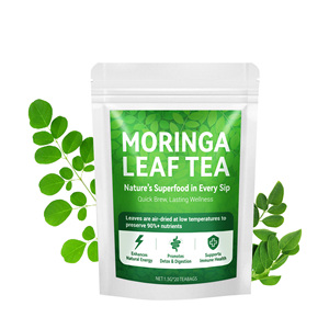 Venta al por mayor etiqueta personalizada orgánica HOJA DE <span class=keywords><strong>Moringa</strong></span> té de hierbas para bajar de peso y vientre plano - Product Image 1