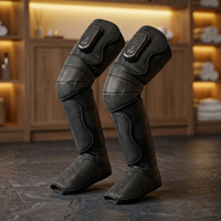 Masseur de jambes à compression d'air Eveekon, bottes de compression pour pieds et mollets, dispositif de compression séquentielle sans fil