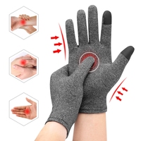 Gants de compression pour l'arthrite à écran tactile, mélange de coton, soutien du poignet, soulagement de la douleur, pour la saisie, le jeu, la conduite, la rééducation