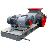 Broyeur à rouleaux haute pression TIDE pour l'exploitation minière, machine de concassage à double rouleau, moteur AC, capacité maximale 100 t/h, pour l'or, le platine et le minerai de fer
