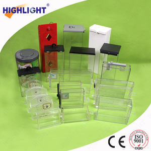 Заводская цена EAS 58 кГц Магнитная безопасность более безопасная 8,2 мГц Противоугонная пластиковая коробка для хранения AM/RF Защитная более безопасная коробка для супермаркета - Product Image 2