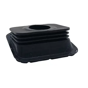 custom silicon rubber bellows dust cover Round/Rectangular epdm Rubber Bellows with Different Shape