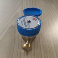 Contador de Agua Mecánico de Latón de Chorro Único, Tipo Seco, Duradero, Personalizado OEM para Uso Doméstico