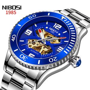 Drioshipping, elegante reloj de lujo de acero inoxidable para hombre, personalizado, deportivo de negocios, resistente al agua, esfera de cristal, aleación de moda - Product Image 6