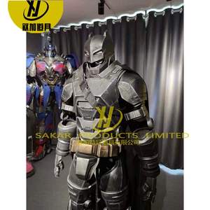 Personalizado adulto para <span class=keywords><strong>Batman</strong></span> Superhe disfraz Halloween Cosplay película personaje armadura traje para actuación de baile - Product Image 3