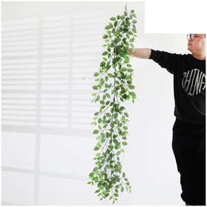 Plantas Artificiales Colgantes Chinas, Pared de Plantas Falsas Personalizada, <span class=keywords><strong>Maceta</strong></span> para Exteriores, <span class=keywords><strong>Maceta</strong></span> de Plantas Artificiales para Cochera - Product Image 2
