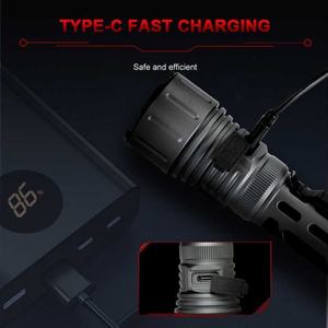 WOSEN – lampe de poche LED à lumière blanche, torche tactique en alliage d'aluminium, lampe de camping portable, étanche, rechargeable par USB - Product Image 5
