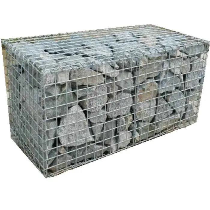 Keranjang gabion Las 2x1x1/pabrik harga murah kotak gabion las