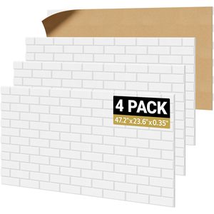 Mới được thiết kế hiện đại chống gạch mô hình rãnh tự dính mật độ cao âm thanh tấm cho bên ngoài và phòng khách sử dụng - Product Image 1