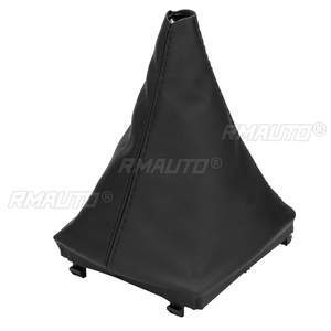 Poignée de levier de vitesses 5/6 vitesses en cuir PU avec soufflet pour Skoda Octavia A7 MK3 2013-2017 - Product Image 3
