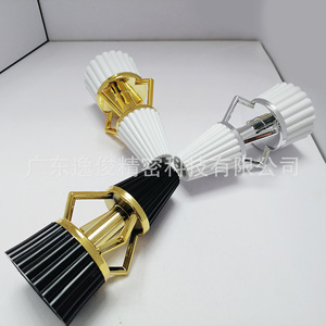 Yijun Plastic <b>Sofa</b> <b>Legs</b> 4088 White With Chrome Trim Modern Minimalist Furniture Accessories Easy Installation - Product Image 5