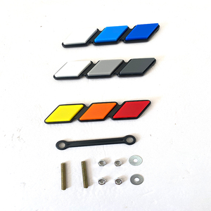 ABS รถตกแต่งรูปลอก3สีรถย่างสัญลักษณ์ป้ายสติกเกอร์ Fit สำหรับ <span class=keywords><strong>Toyota</strong></span> Tacoma - Product Image 1