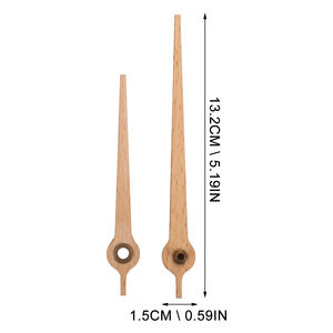 1 ensemble d'accessoires pour horloge murale en bois à faire soi-même, pointeur <span class=keywords><strong>simple</strong></span> - Product Image 3