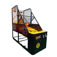 Machine de jeu d'arcade de tir de tempête équipement de simulation de basket-ball de rue système de basket-ball à pièces