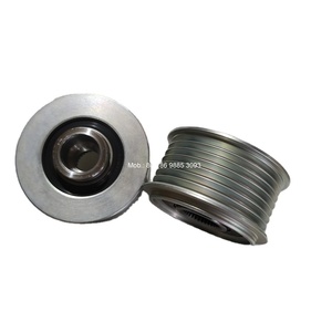 Pour <span class=keywords><strong>Toyota</strong></span> Hiace 2.5 1KD poulie d'alternateur 27415-30010 nouvelle poulie d'origine 7PK INA F585322 535023210 535037610 - Product Image 1