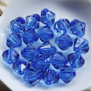 Cuentas Bicónicas de Cristal Transparente al por Mayor para la Fabricación de Joyas y Manualidades - Product Image 1