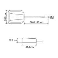 Antena Multibanda de Alta Precisión ARKNV GPS/Glonass/Galileo, Resistente al Agua IPx6, Alta Calidad para Aplicaciones GNSS GPS, Modelo A-190