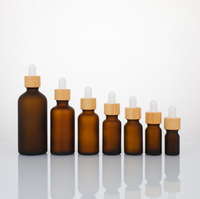 Großhandel 5ml-100ml Maßgefertigte Farbige Mattglas Ätherische Öl Tropfflaschen mit Schraubverschluss Premium Kosmetikbehälter mit Eigenem Logo