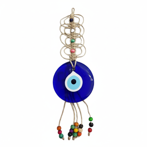 Evil Eye Macrame Ornament Creative and Novel Home Decoration (32x10cm) - Product Image 2