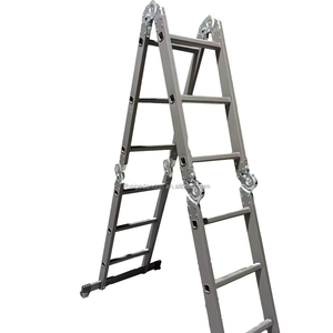 <span class=keywords><strong>Escalera</strong></span> Multiusos Moderna de Acero al Carbono de 3.6m, <span class=keywords><strong>12</strong></span> <span class=keywords><strong>Peldaños</strong></span>, 4*3, Ajustable y Segura para Apartamentos, <span class=keywords><strong>Precio</strong></span> Directo de Fábrica - Product Image 1