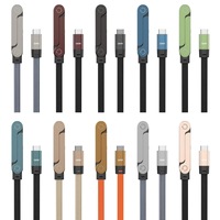 Câble de charge et support 2-en-1, plusieurs couleurs, 240W, haute vitesse, cordon tressé en nylon premium (1,5M), chargeur dédié au gaming