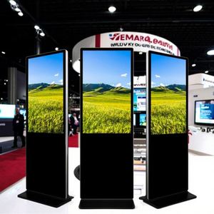 Affiche numérique d'ascenseur d'annonce d'affichage à cristaux liquides au sol de kiosque d'intérieur d'Android LED de 55 pouces de vente chaude - Product Image 1