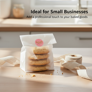 Personalised Custom Self-Adhesive PLA Paper Gold Foil Easy Remove Circle Logo Sticker Waterproof Printing Roll <b>Labels</b> <b>Packaging</b> - Product Image 2