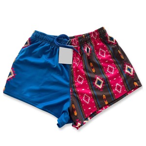 Shorts de pêche et de rugby vintage amusants, respirants, à séchage rapide, avec poches imprimées par sublimation personnalisée et fermeture éclair - Product Image 1