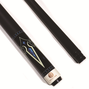 Queue de billard en fibre de carbone, tête de 11,8 mm, poignée antidérapante à huit dents, légère, pour billard à neuf boules - Product Image 4