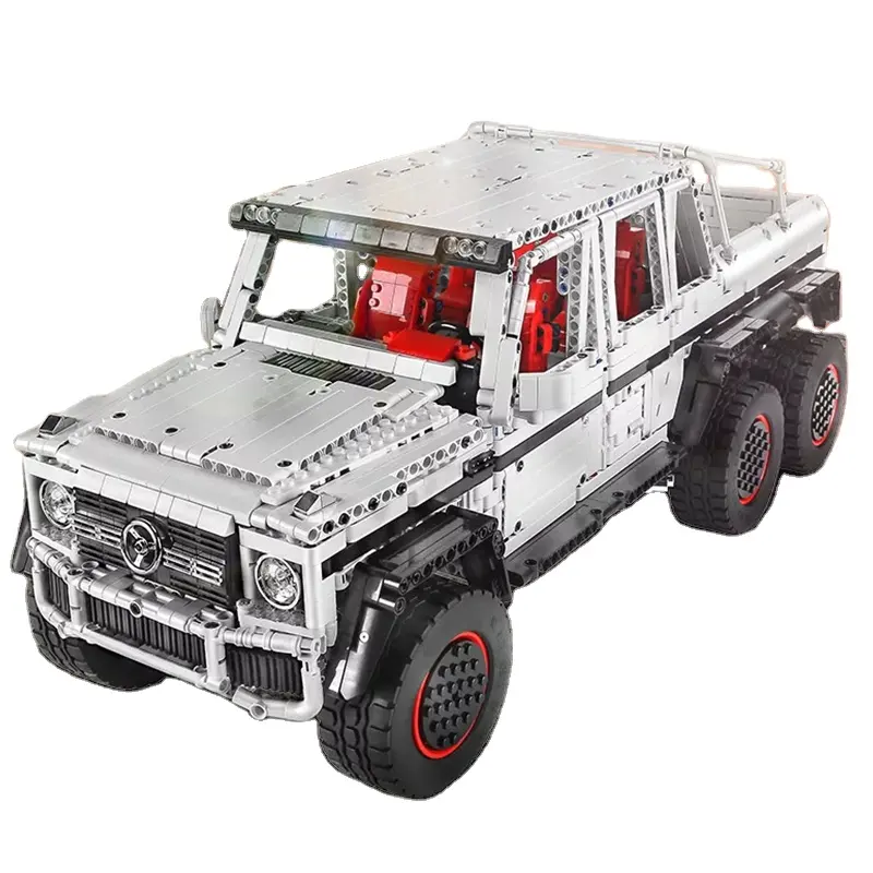 Mould King 13061, 3686+Pcs Build and Display Remote/APP Control Off Road G700 Car Model Building Kit, with motors