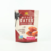 Mat gelamineerde stand-up zak met rits voor gedroogd fruit hoge barrière custom logo