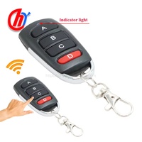 Interrupteur à distance sans fil universel 433 MHz, récepteur relais 4 canaux DC12V avec émetteur 4 boutons pour maison intelligente, pour éclairage