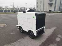 Robot de livraison autonome, véhicule robot de livraison express, robot de livraison extérieur avec une charge maximale de 100 kg