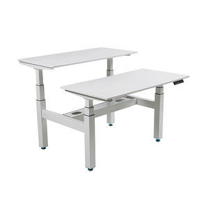 3 bühne <span class=keywords><strong>2</strong></span> Motor Elektrische Höhe Einstellbar Sitzen stand büro zähler tabelle design kabine workstation - Product Image 4
