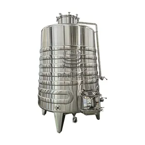 Fermentador cônico de aço inoxidável para fermentador de vinho de uva preço barato