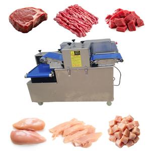 Súper Rendimiento 	 Máquina Automática para Cortar Carne en Cubos 	 Máquina Rebanadora de Carne para Res y Cordero 	 Máquina Cortadora de <span class=keywords><strong>Pollo</strong></span> - Product Image 5