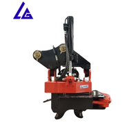 Manette de commande LG à 2 tuyaux, multifonctionnelle, inclinable et rotative, avec attache rapide pour grappin et engins de construction (1-30 tonnes)