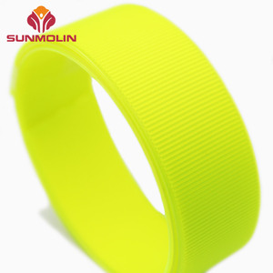 Tùy chỉnh huỳnh quang màu xanh lá cây 25 mm rộng <span class=keywords><strong>Nylon</strong></span> <span class=keywords><strong>Webbing</strong></span> với TPU lớp phủ mịn màng và không thấm nước - Product Image 4