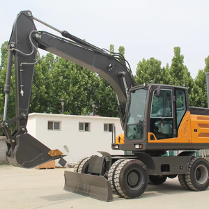 Chine : Vente chaude – Mini-excavatrice sur roues de 15 tonnes pour travaux de terrassement - Product Image 1