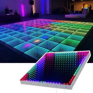 2023 giá thấp xách tay đám cưới trắng Starlit Dance Floor LED để bán