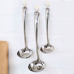 Hot Selling Kitchen Supplies Stainless Steel Hot Pot Spoon Kitchen Cooking Utensils Restaurant Skimmer Spoon Soup Spoon Ladle - Product Image 5