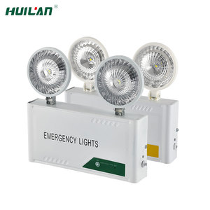 Đèn khẩn cấp <span class=keywords><strong>LED</strong></span> hai đầu chất lượng cao 3W, chất liệu sắt ABS, sạc lại được, thời gian sử dụng khẩn cấp 90 phút, thiết kế gắn tường - Product Image 1