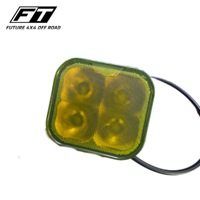 Projecteur de travail auxiliaire LED personnalisé ODM Plug and Play 30W 9-30V 3000K/6000K pour véhicule tout-terrain 4x4