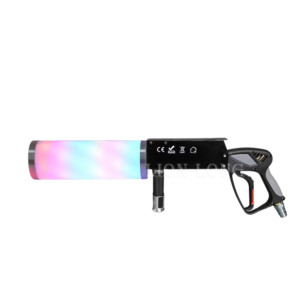เครื่องพ่นปืน CO2 LED แบบพกพาเครื่องยิงปืนใหญ่แบบพกพาสำหรับงานปาร์ตี้คลับบาร์ดีเจ - Product Image 6