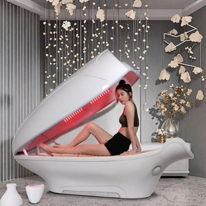 Cápsula de Spa Personalizable para Terapia de Flotación Hydra, Cápsula de Spa con Vapor de Ozono para Uso Comercial, Dispositivo de Belleza para el Hogar - Product Image 1