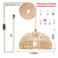 Suspension TSINYE pour îlot de cuisine, kit de luminaire suspendu moderne, 1 éclairage, lampe suspendue pour salle à manger